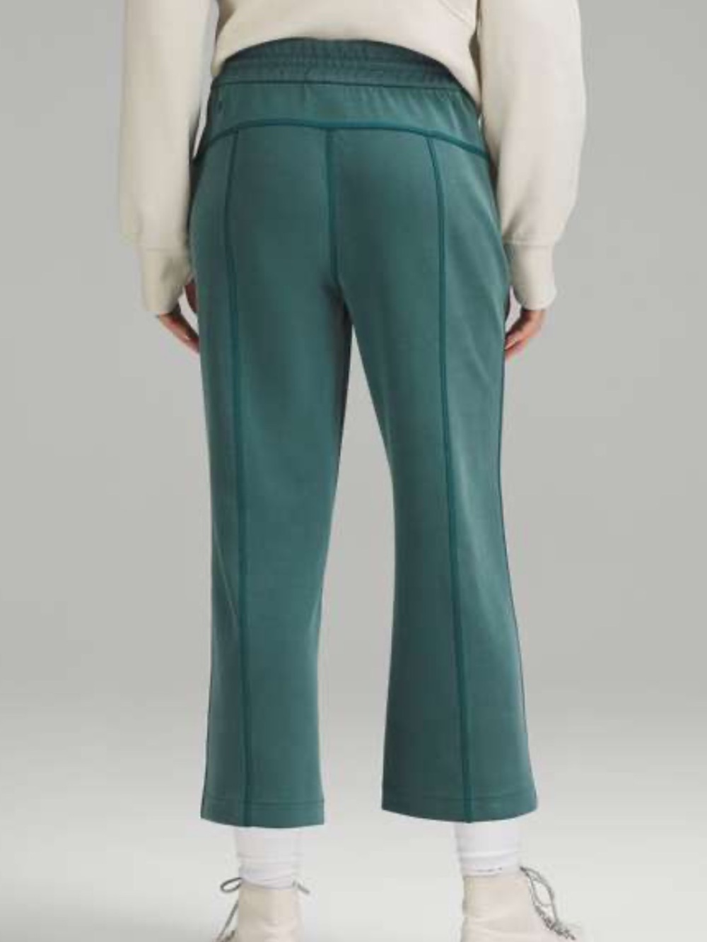 Lululemon Softstreme High-Rise Straight-Leg Cropped Pant Green Size 0*O